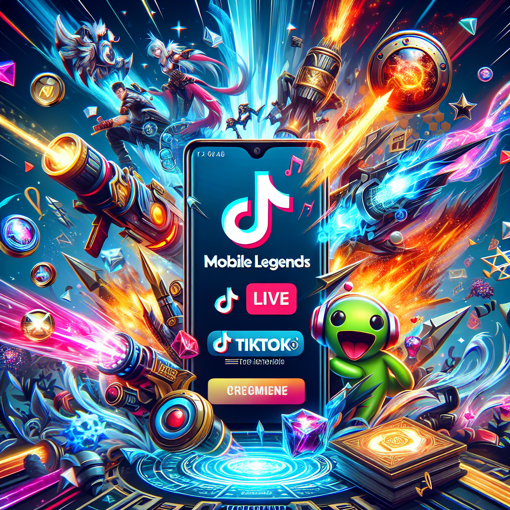 cara seru live Mobile Legend di TikTok