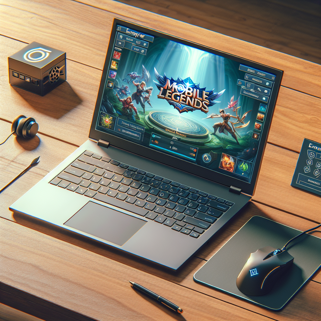 cara main mobile legend di laptop dengan emulator yang tepat