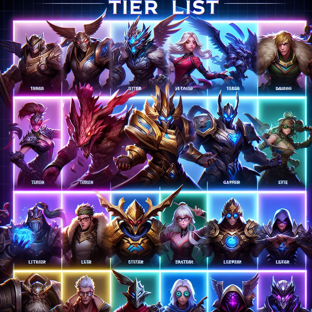 Ultimate Mobile Legends Tier List: Ranking Heroes for Every Gameplay Style